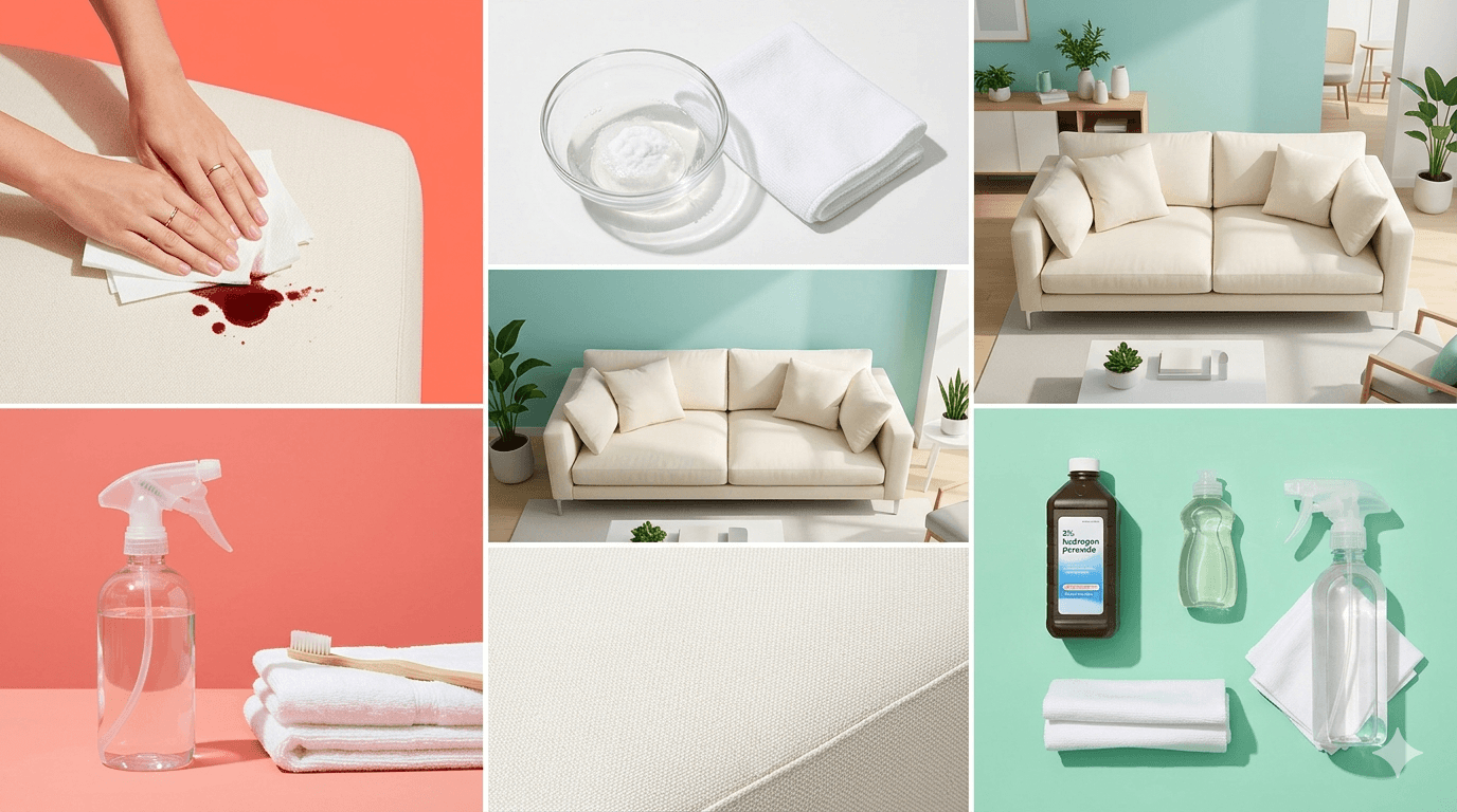 How to Remove Common Couch Stains: A Step-by-Step Guide